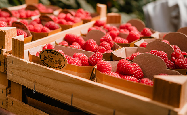 Bäckers Himbeeren aus Münster Bäckers Himbeeren aus Münster